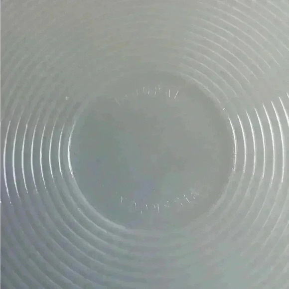 Indopal Milk Glass  Bowl Vintage Floral - Picture 4 of 4